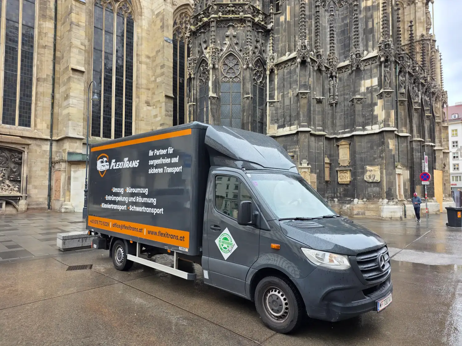 Gesicherte Ladung im LKW